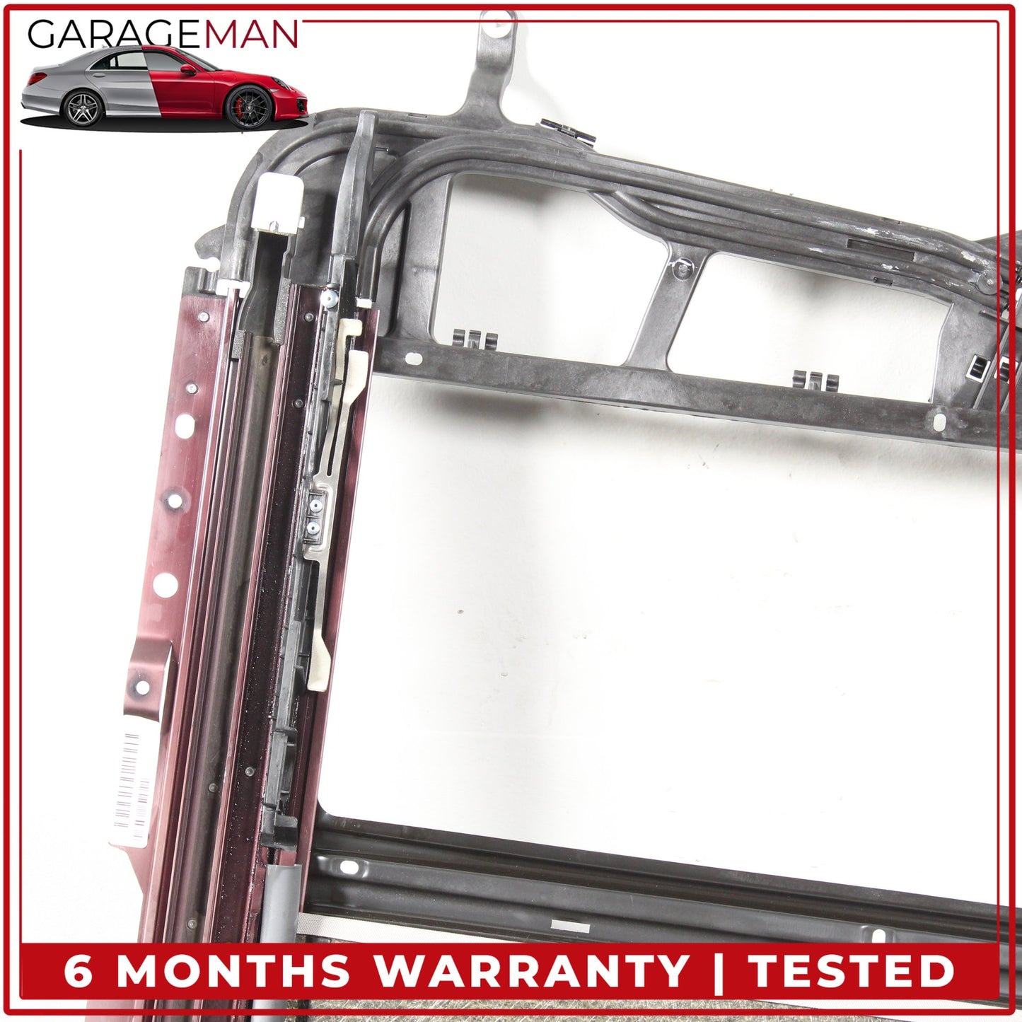 2011-2017 BMW X3 F25 Sun Roof Sunroof Track Rail Assembly w/ Glass 7293456 OEM