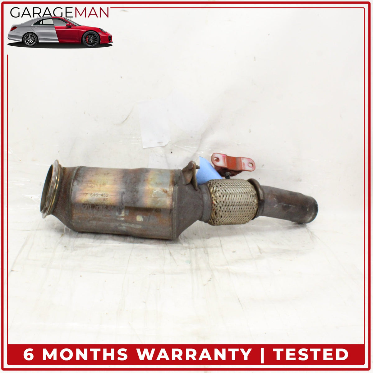 2012-2018 BMW X3 X4 X1 F25 F26 SUV 2.0L Engine Exhaust Downpipe 7646432 OEM