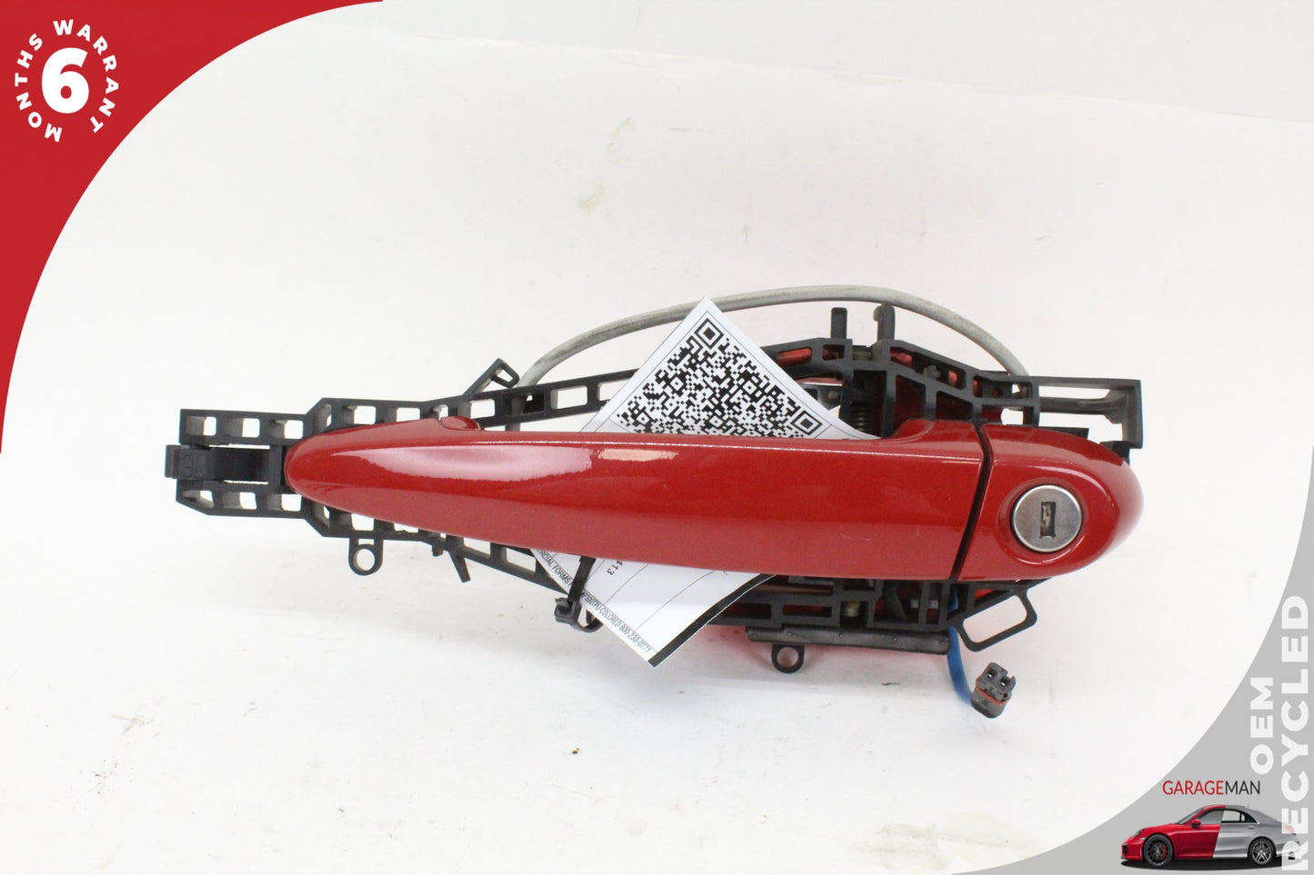 2012-2018 BMW 320i F30 Front Left Side Exterior Door Handle Red 7321639 OEM