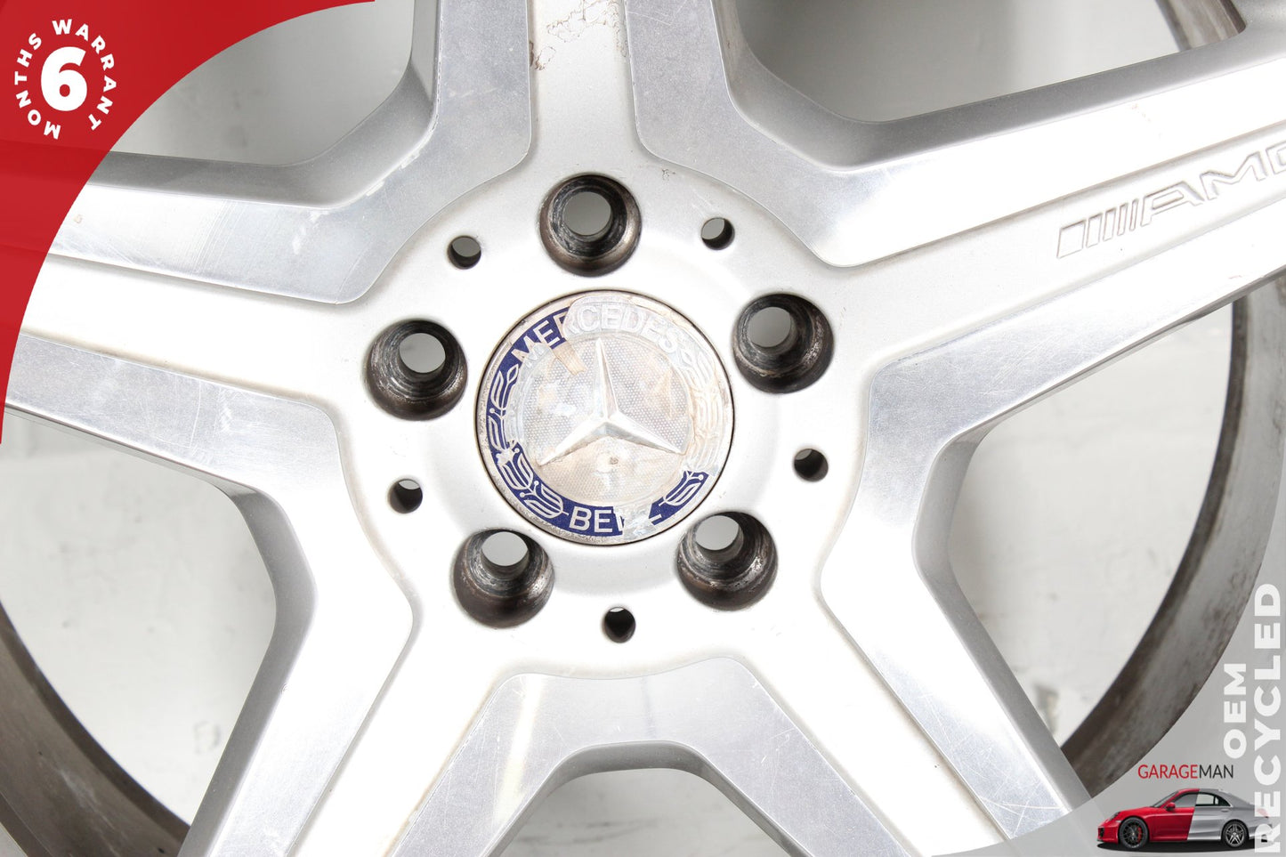 2010-2012 Mercedes W221 S550 CL550 Rear Wheel Rim 9.5JX19H2 ET43 2214016102 OEM