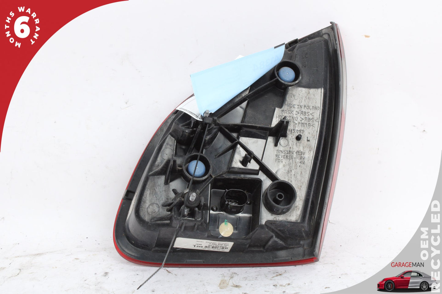 2011-2014 Porsche Cayenne 958 Rear Left Inner Tail Light Lamp 7P5945093L OEM