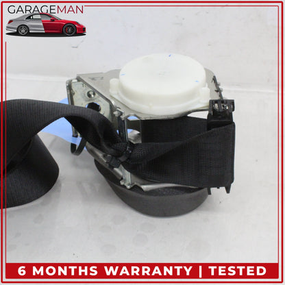 2011-2018 BMW X3 X4 F25 F26 Rear Left Driver Side Seat Belt Black OEM