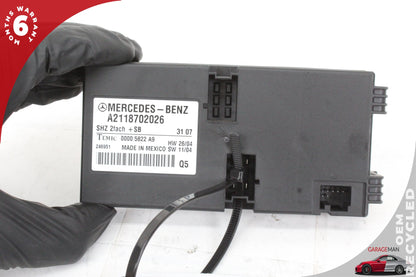 06-13 Mercedes-Benz CLS500 W219 RWDHeated Seat Control Module 2118702026 OEM