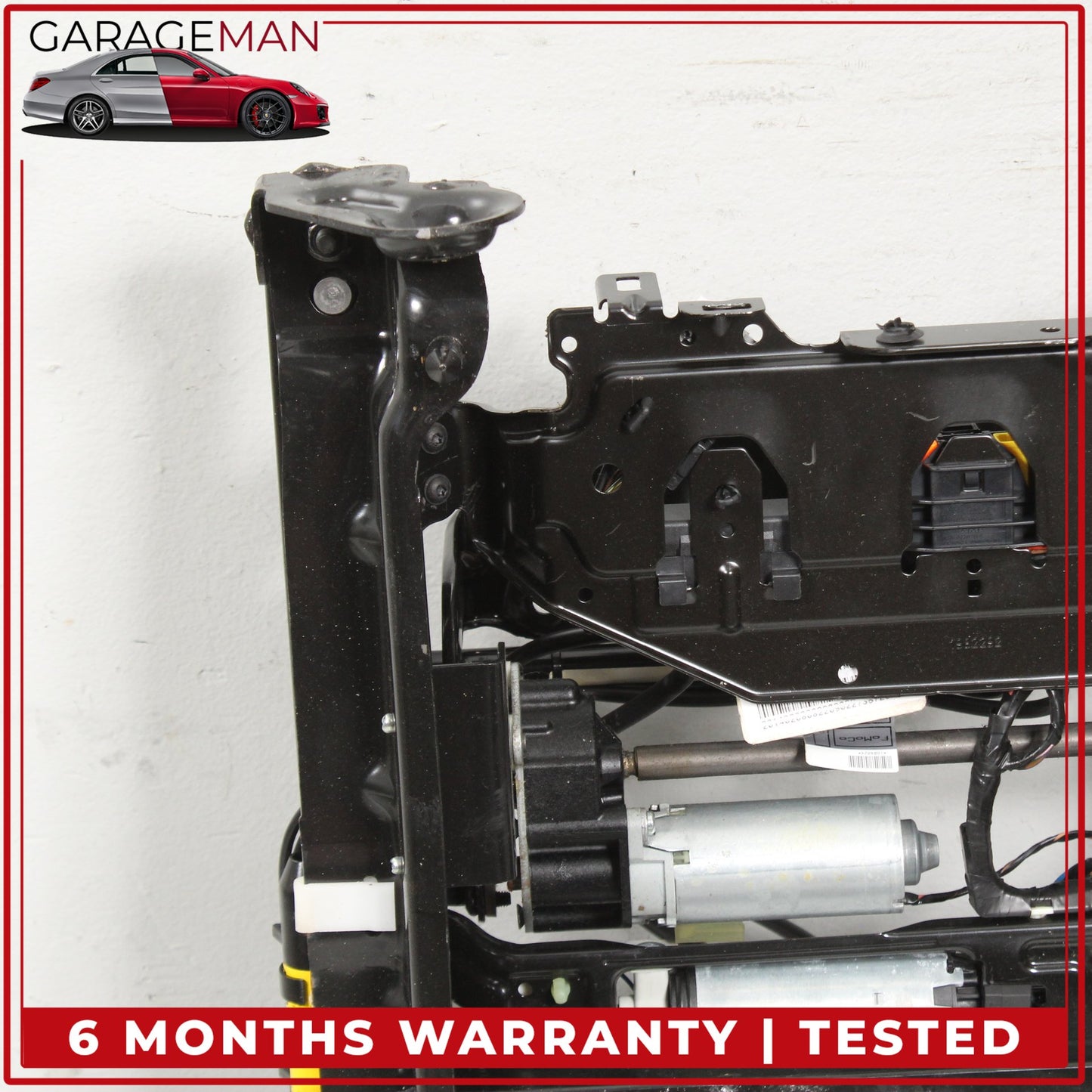2011-2016 Land Rover LR4 L319 Front Left Seat Track Rail Frame w/ Motors OEM