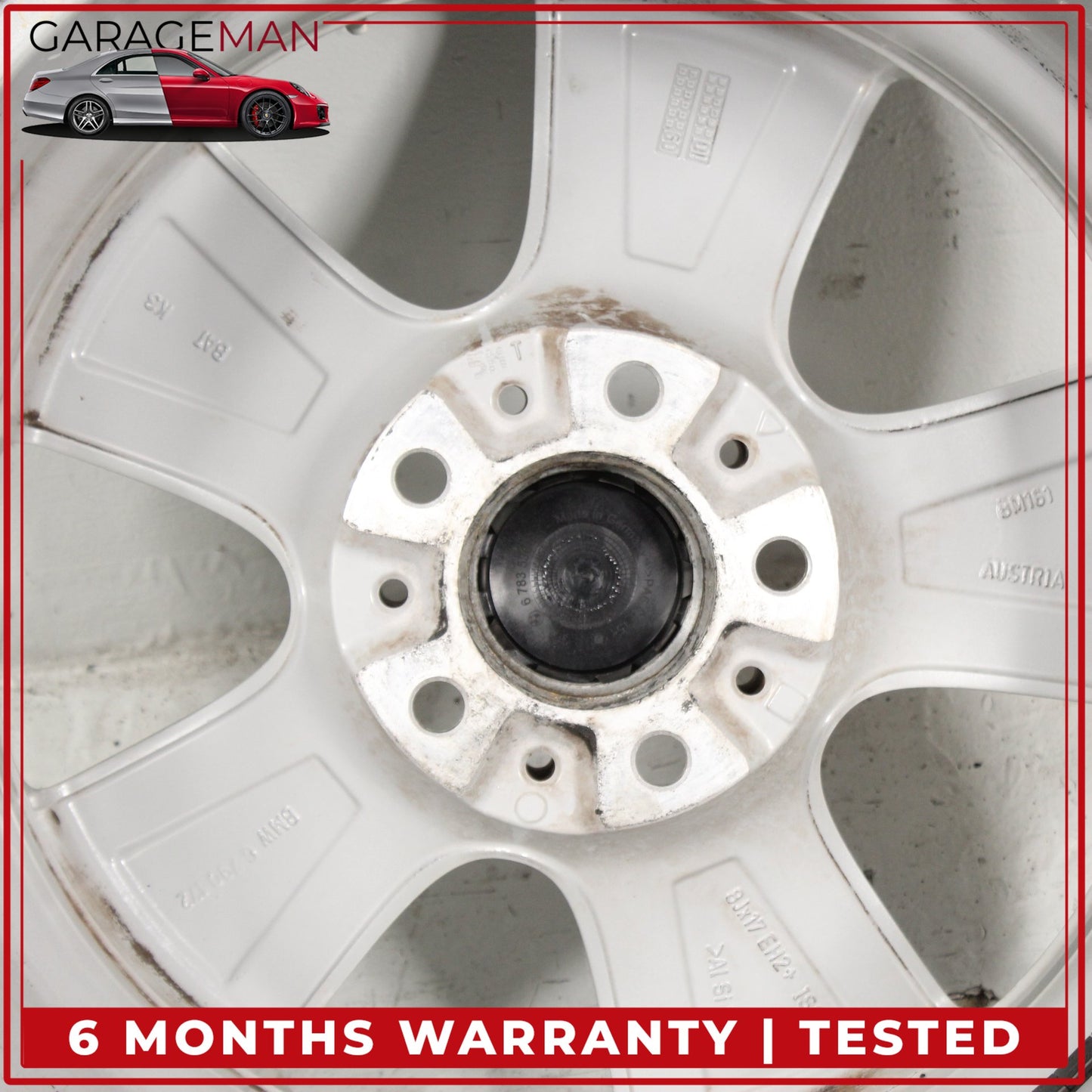 2011-2016 BMW 535i 528i F10 Front or Rear Wheel Rim 8JX17 EH2 IS30 6790172 OEM