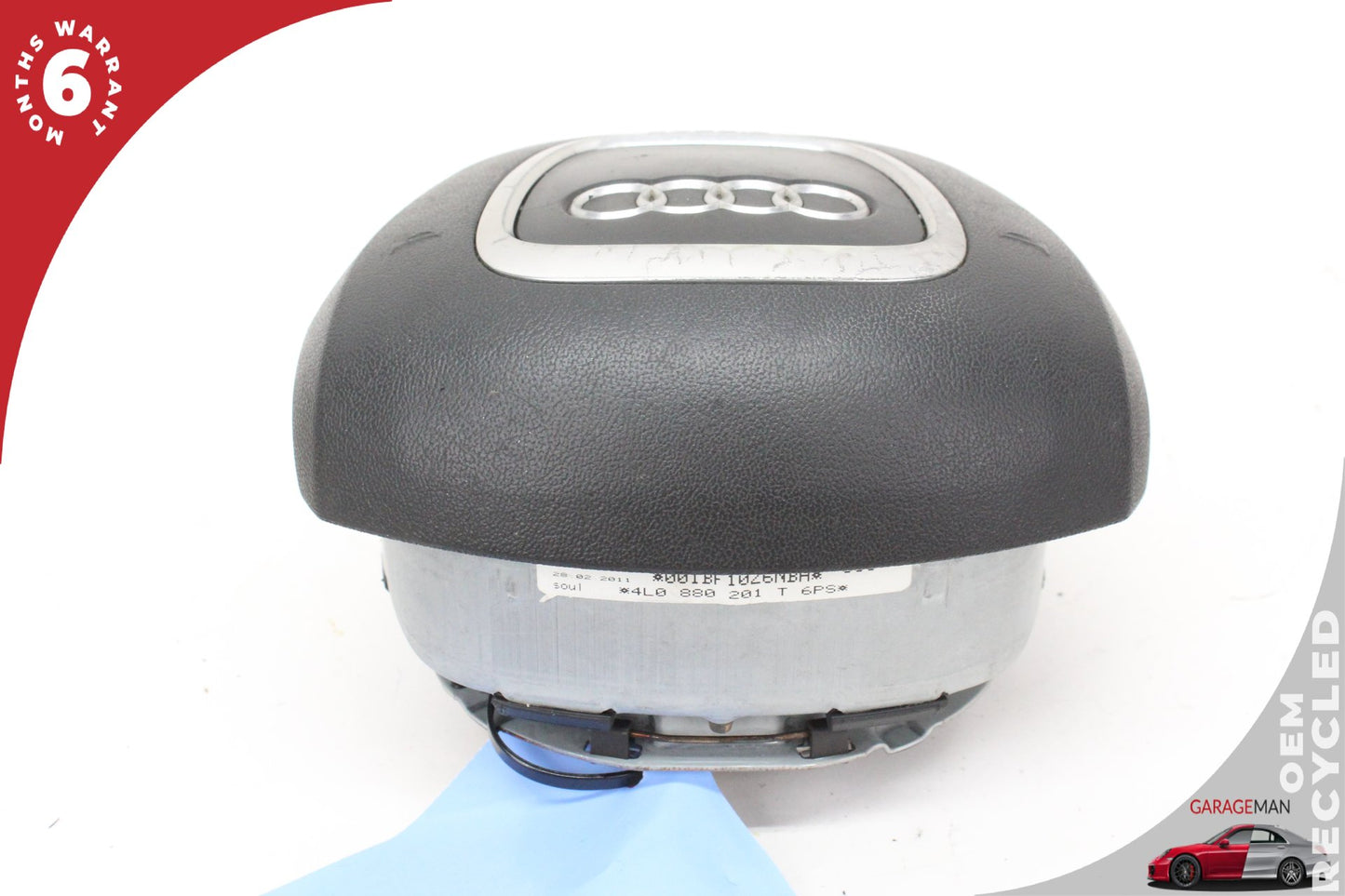 2010-2015 Audi Q7 Front Left Driver Side Steering Wheel Airbag 4L0880201T OEM