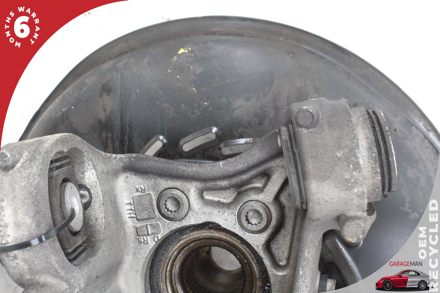 2011-2018 Audi A8 S8 Rear Left Side Spindle Knuckle Wheel Hub 4H0615611H OEM