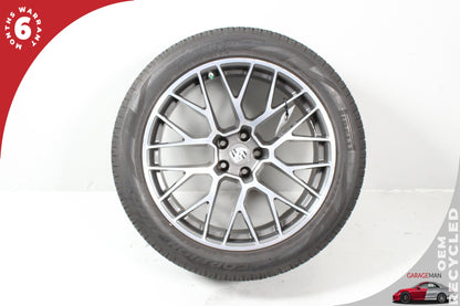 2015-2018 Porsche Macan 95B Rear Side Wheel Rim w/ Tire 10JX20H2 ET19 OEM