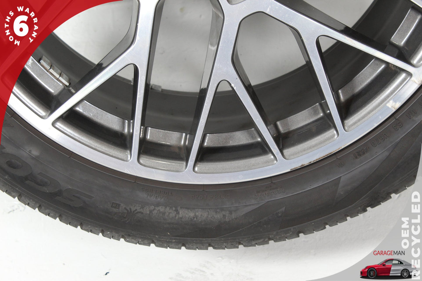 2015-2018 Porsche Macan 95B Front Wheel Rim w/ Tire 9JX20H2 ET26 OEM