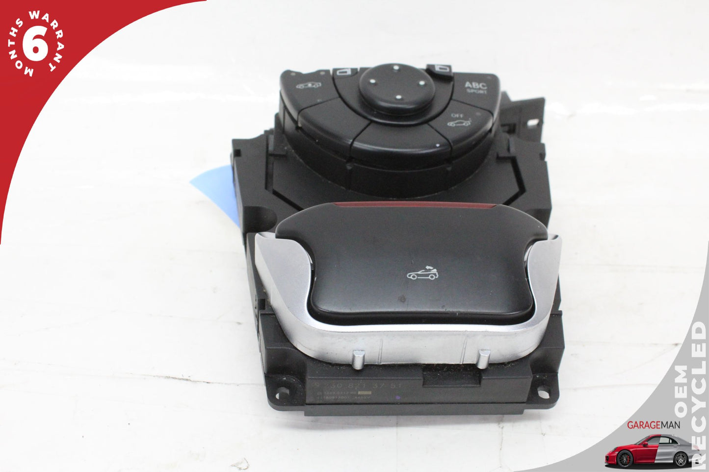 2003-2006 Mercedes R230 SL500 Convertible Top Roof ABC Mirror Control Switch OEM