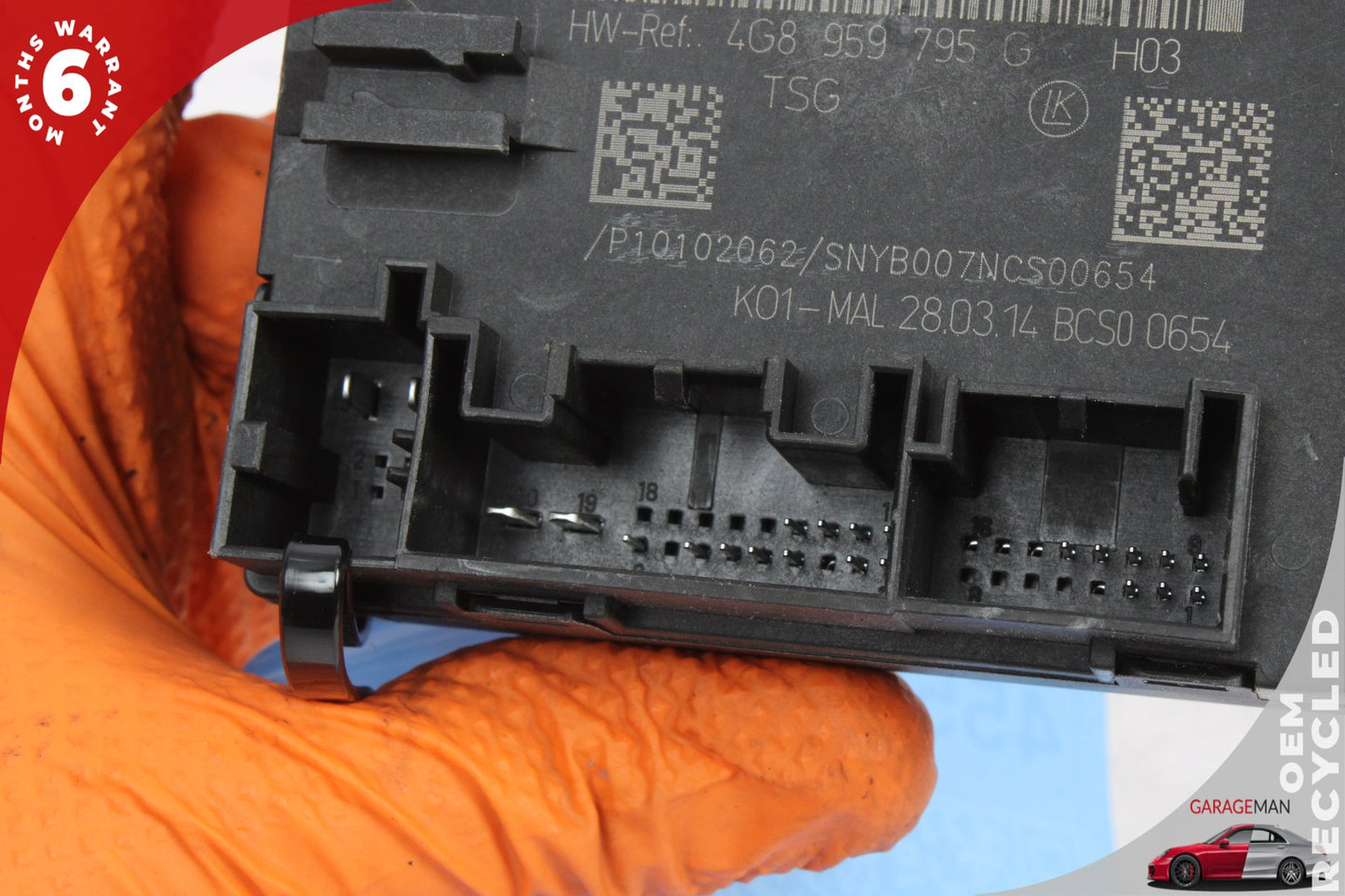 2012-2018 Audi A6 Rear Left or Right Side Door Control Module 4G8959795J OEM