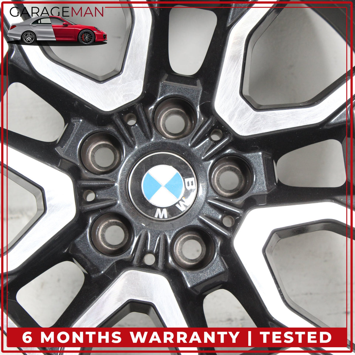 2023-2025 BMW X1 X2 Front or Rear Wheel Rim Style 867 8JX19H2 ET46 6898041 OEM