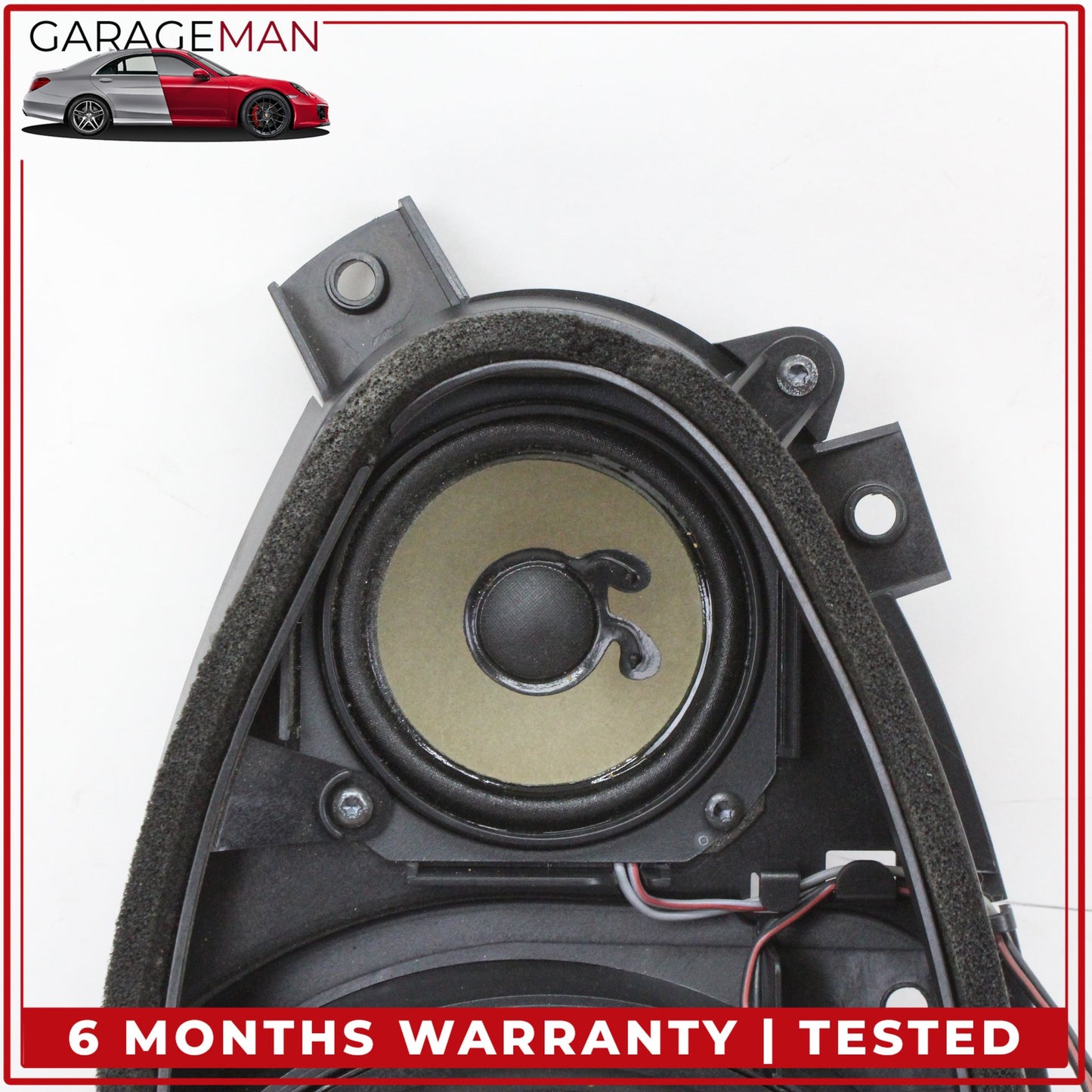 2003-2008 Mercedes R230 SL500 Front Left and Right Door Audio Speaker Set OEM