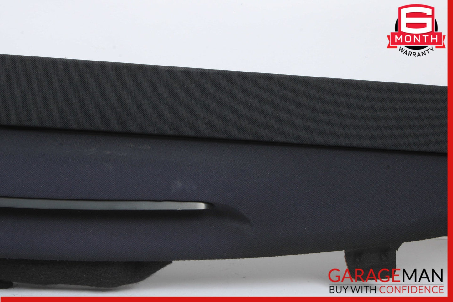 2007-2013 Mercedes W221 S550 Rear Window Sunshade Screen Roller Blind w/ Trim