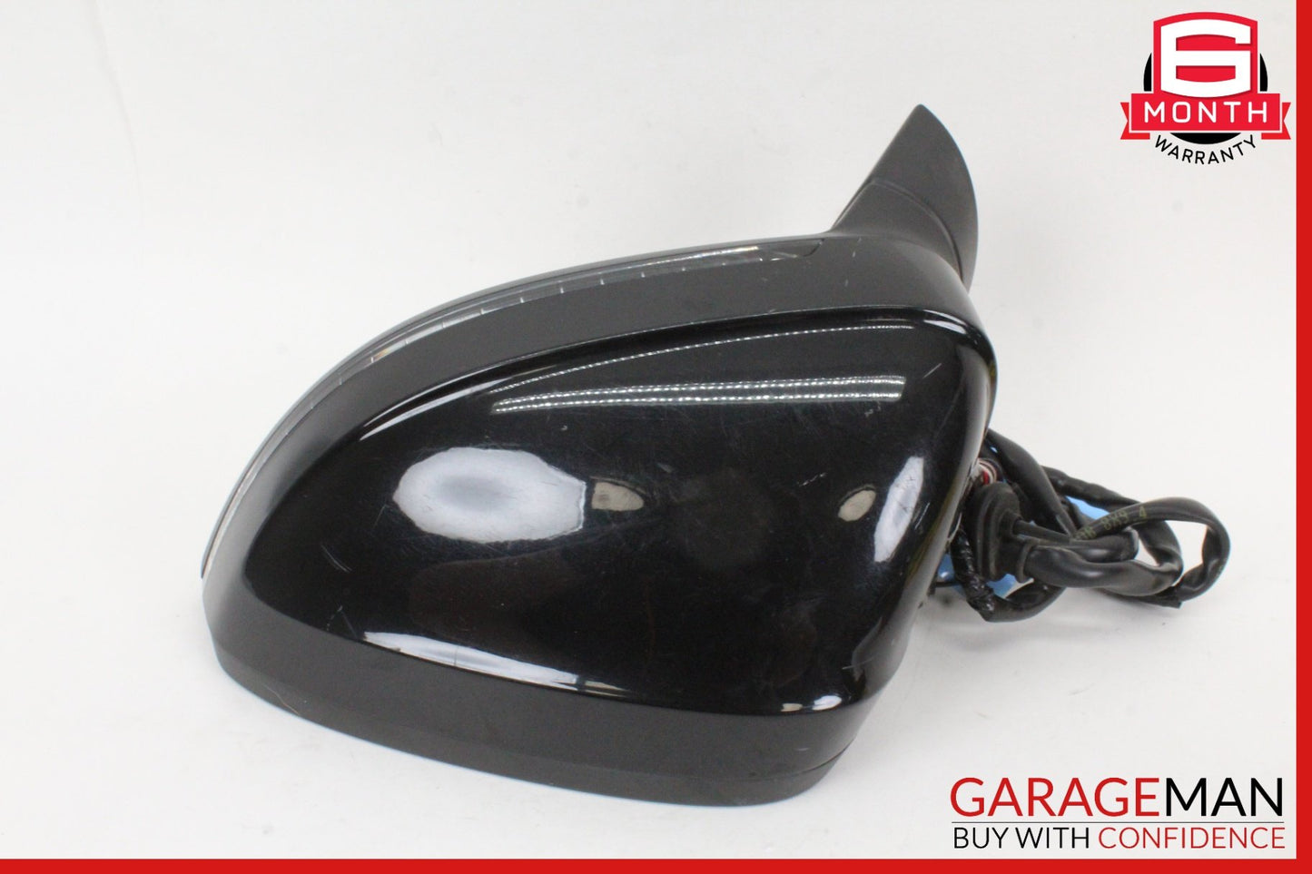 2017-2024 Audi A4 Front Left Side Door Rear View Mirror Black 8W1857409G OEM