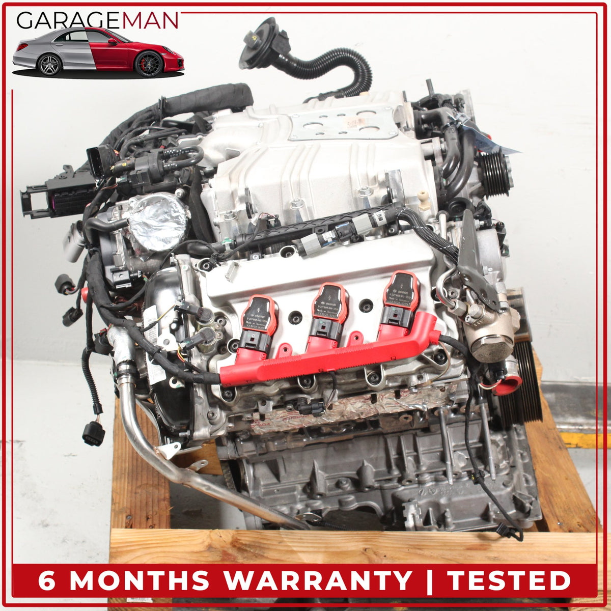 2015-2019 Audi Q7 A6 A7 CREC 3.0L Engine Motor Assembly w/ Supercharger OEM 151K