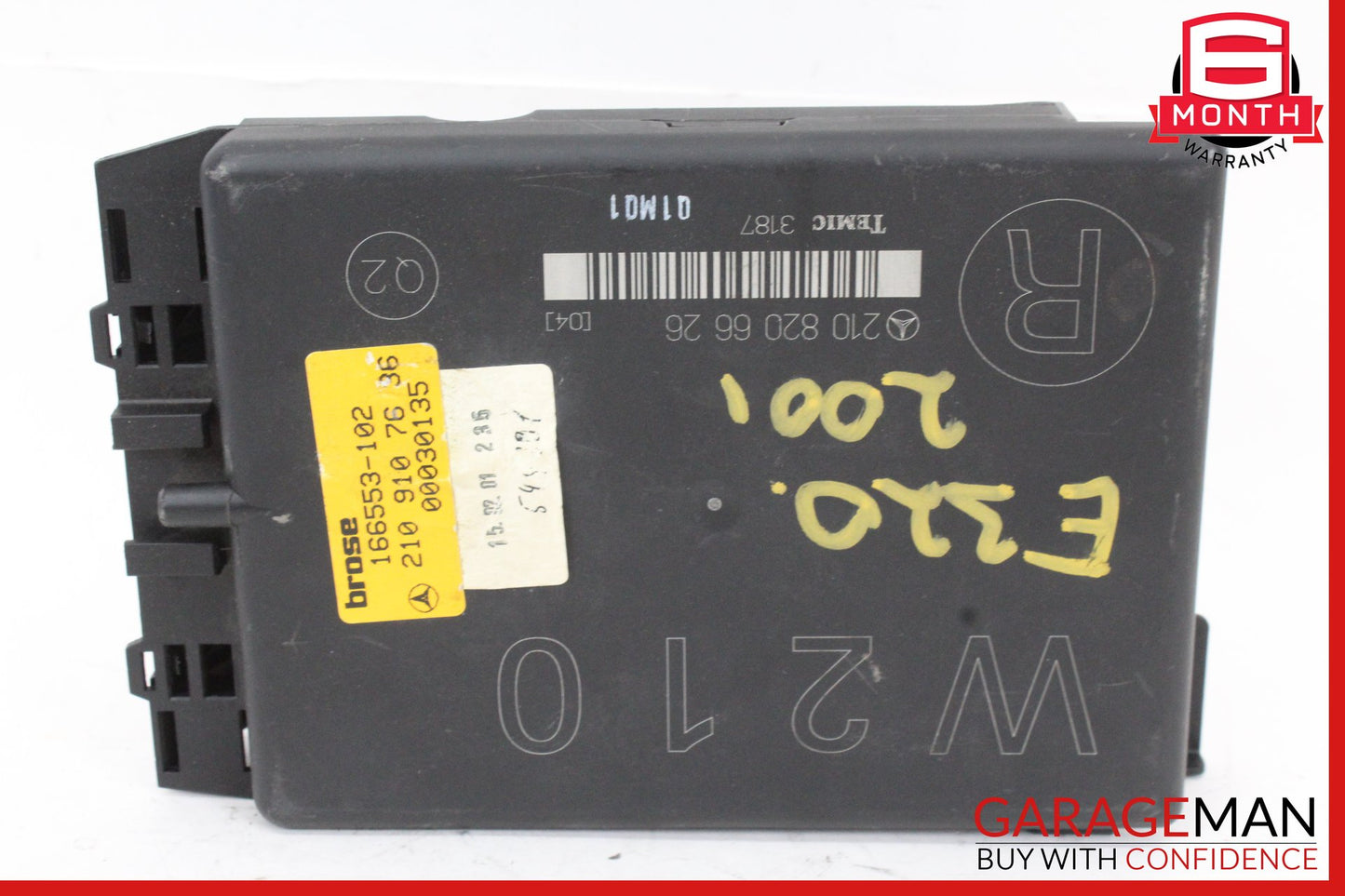 1998-2002 Mercedes W210 E320 Front Right Passenger Side Seat Control Module OEM