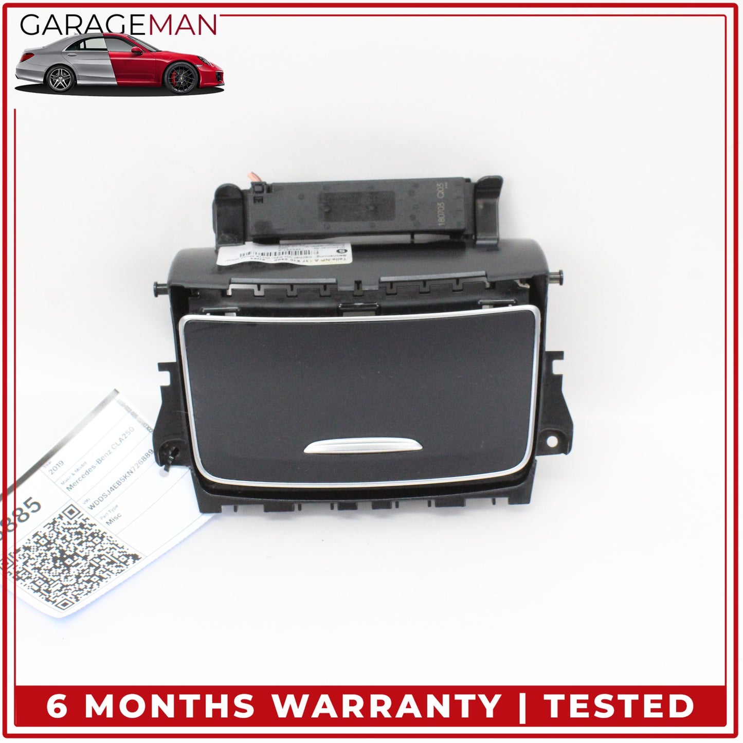 2014-2019 Mercedes-Benz CLA250 W117 Sedan Front Center Console Ashtray Compartment 1178102400 OEM