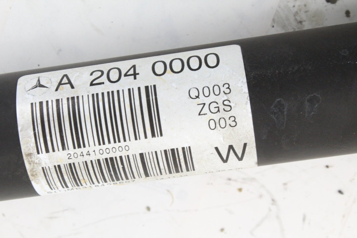 2015-2018 Mercedes C300 W205 Front Propeller Driveshaft 2044100000