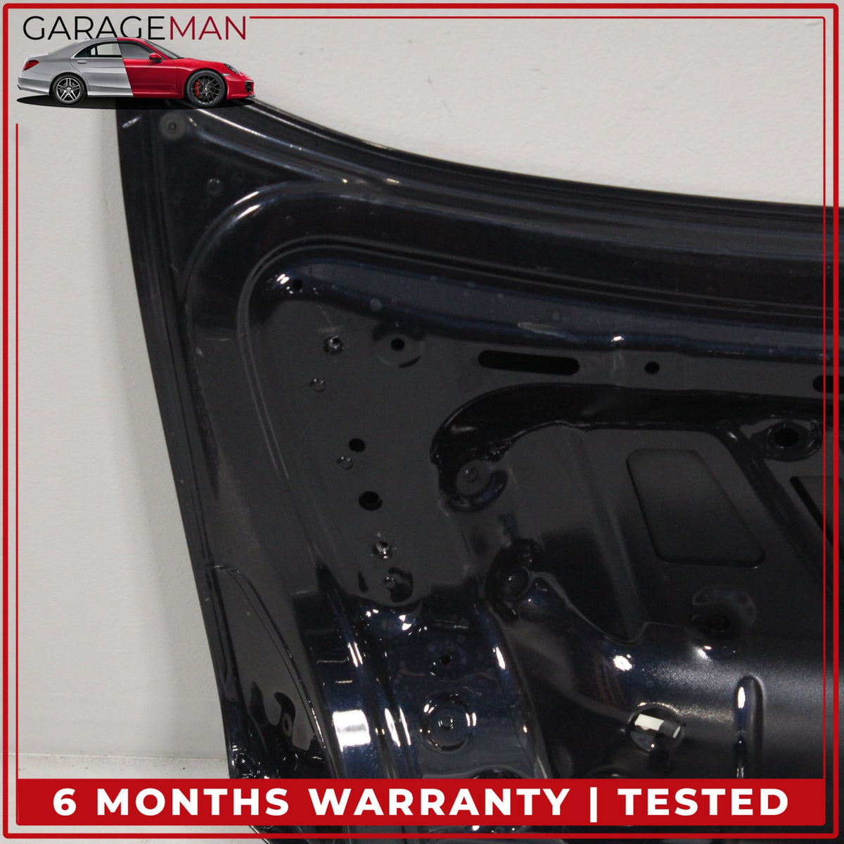 2017-2023 BMW 530e G30 Rear Trunk Lid Panel Assembly Imperial Blue Metallic OEM