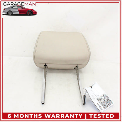 2011-2018 BMW X3 X4 F25 SUV Front Left or Right Side Seat Head Rest Beige OEM