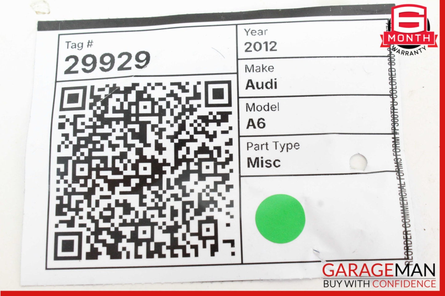 2012-2018 Audi A6 C7 Rear Left/Right Door Control Module 4G8959795C Genuine