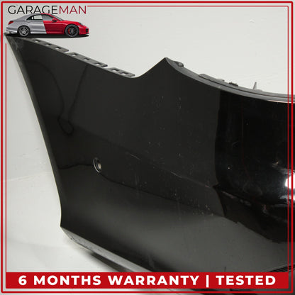 2014-2016 Mercedes W212 E400 E350 Sedan Rear Bumper Cover Black 2128853438 OEM