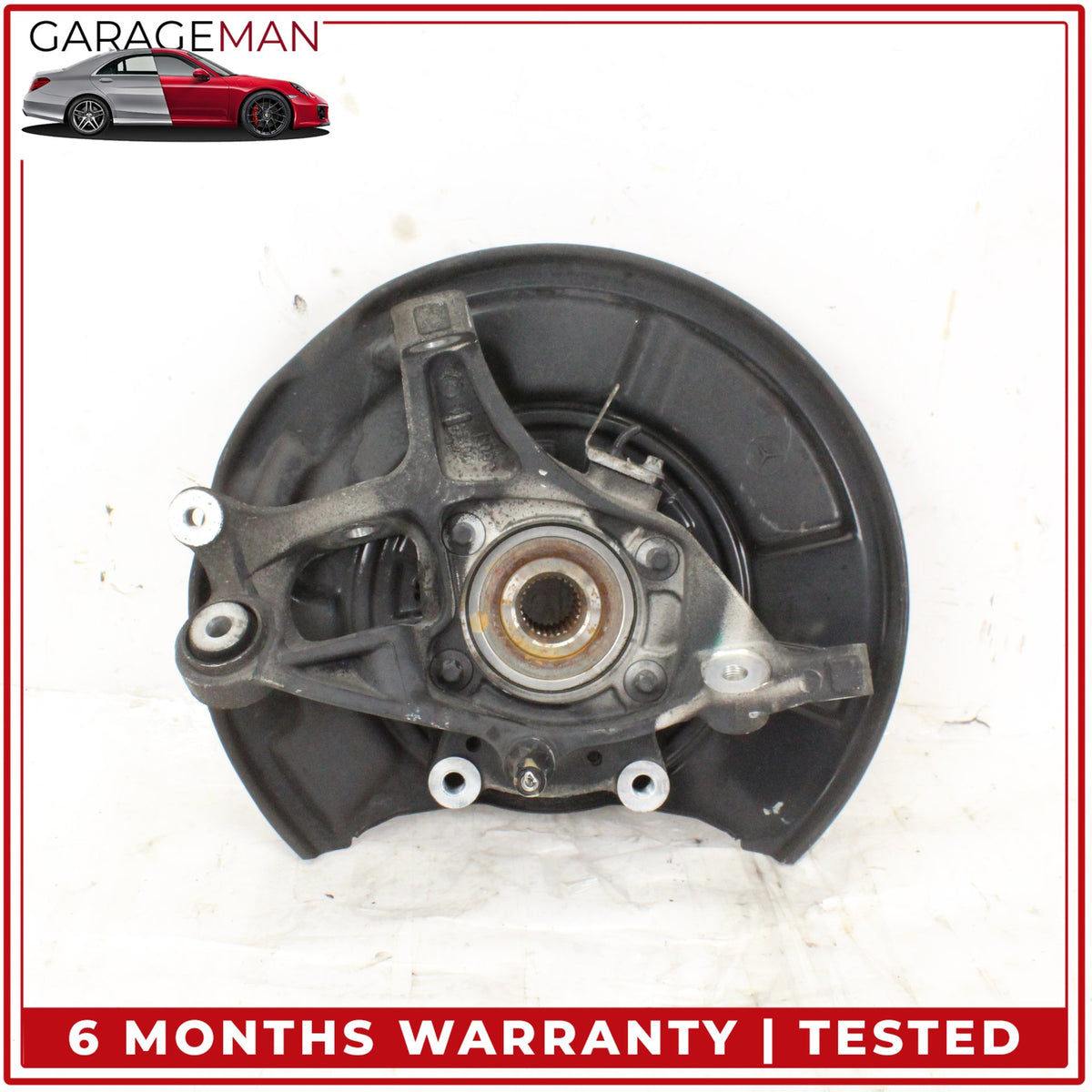 2003-2011 Mercedes W219 CLS500 E350 Rear Left Spindle Knuckle Wheel Hub OEM