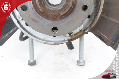 11-14 Porsche Cayenne 92A AWD 4.8 Rear Left Spindle Knuckle Wheel Hub 7P5616040A
