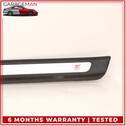 2016-2023 Audi TTS 8S S-line Door Step Sill Left and Right Side Set OEM