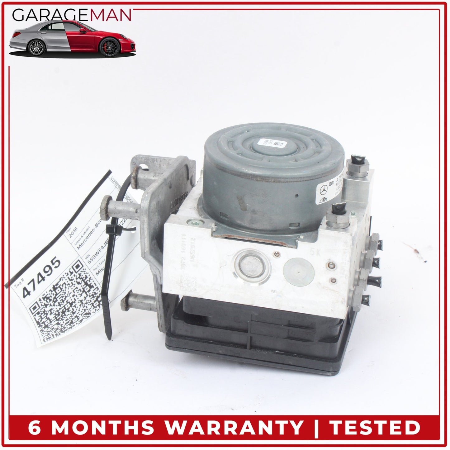 2015-2020 Mercedes W205 C300 ABS Anti Lock Brake Pump Module 2539011400 OEM
