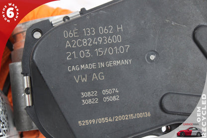 10-18 Audi A7 Hatchback Engine Throttle Valve Body 06E133062H Genuine