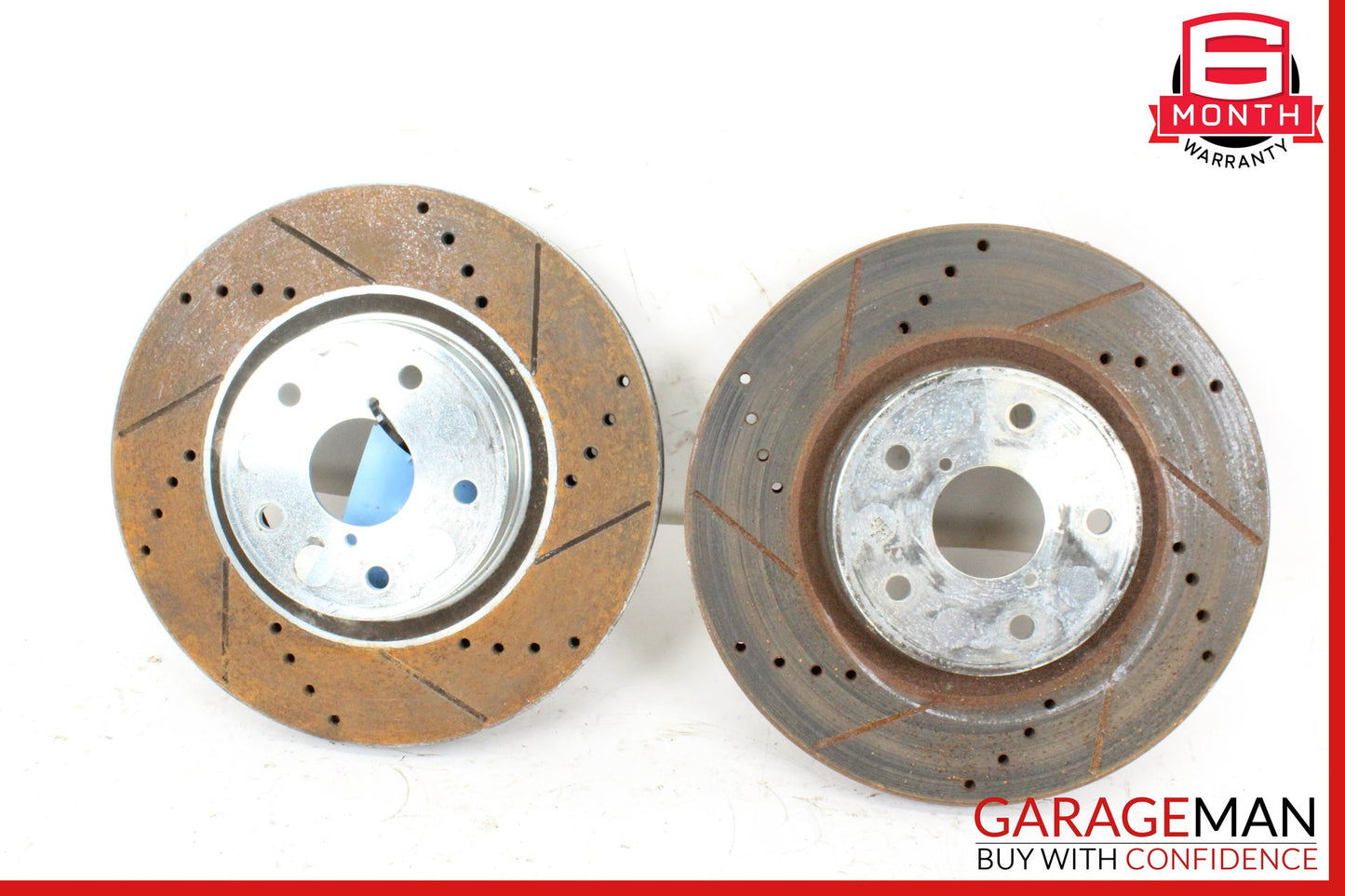 2015-2019 Subaru WRX AWD 2.0L Left and Right Side Brake Rotor Disc 26296AG000 OEM