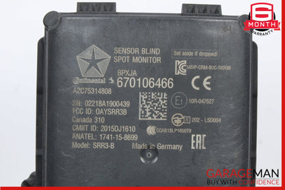 2017-2024 Maserati Ghibli III M157 Rear Blind Spot Radar Distance Sensor Module
