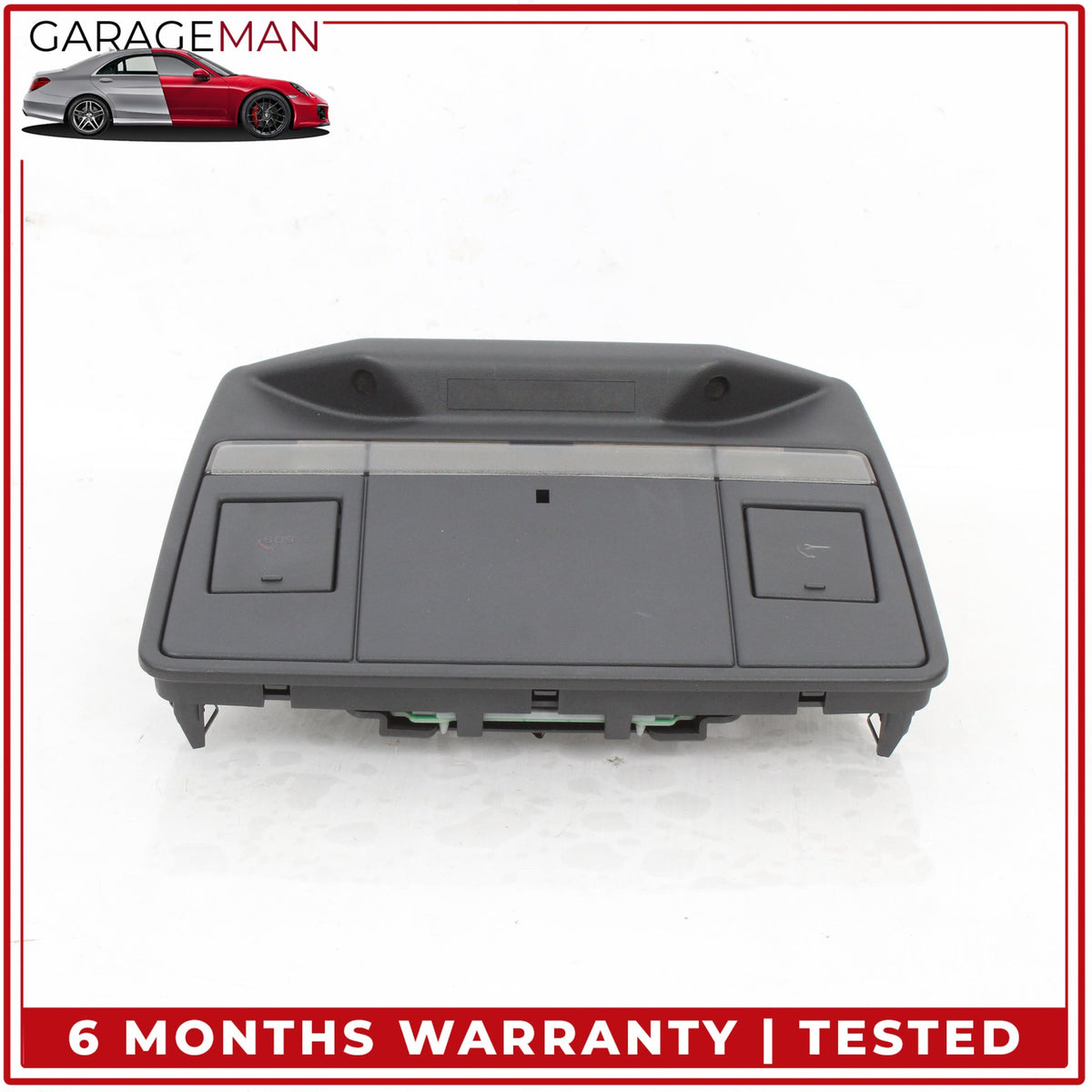 2014-2024 Jaguar F-Type X152 Overhead Dome Light Lamp Black GX53519A58 OEM