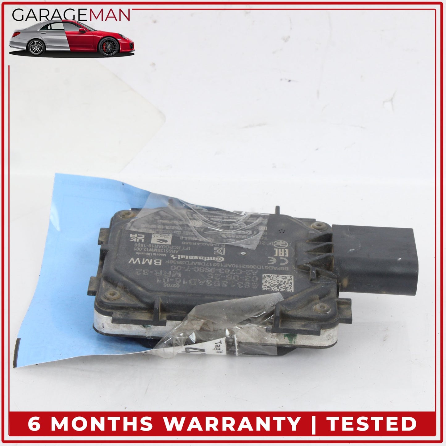 2022-2025 BMW X2 U10 SUV Cruise Control Distance Sensor Module 66315B3AD16 OEM