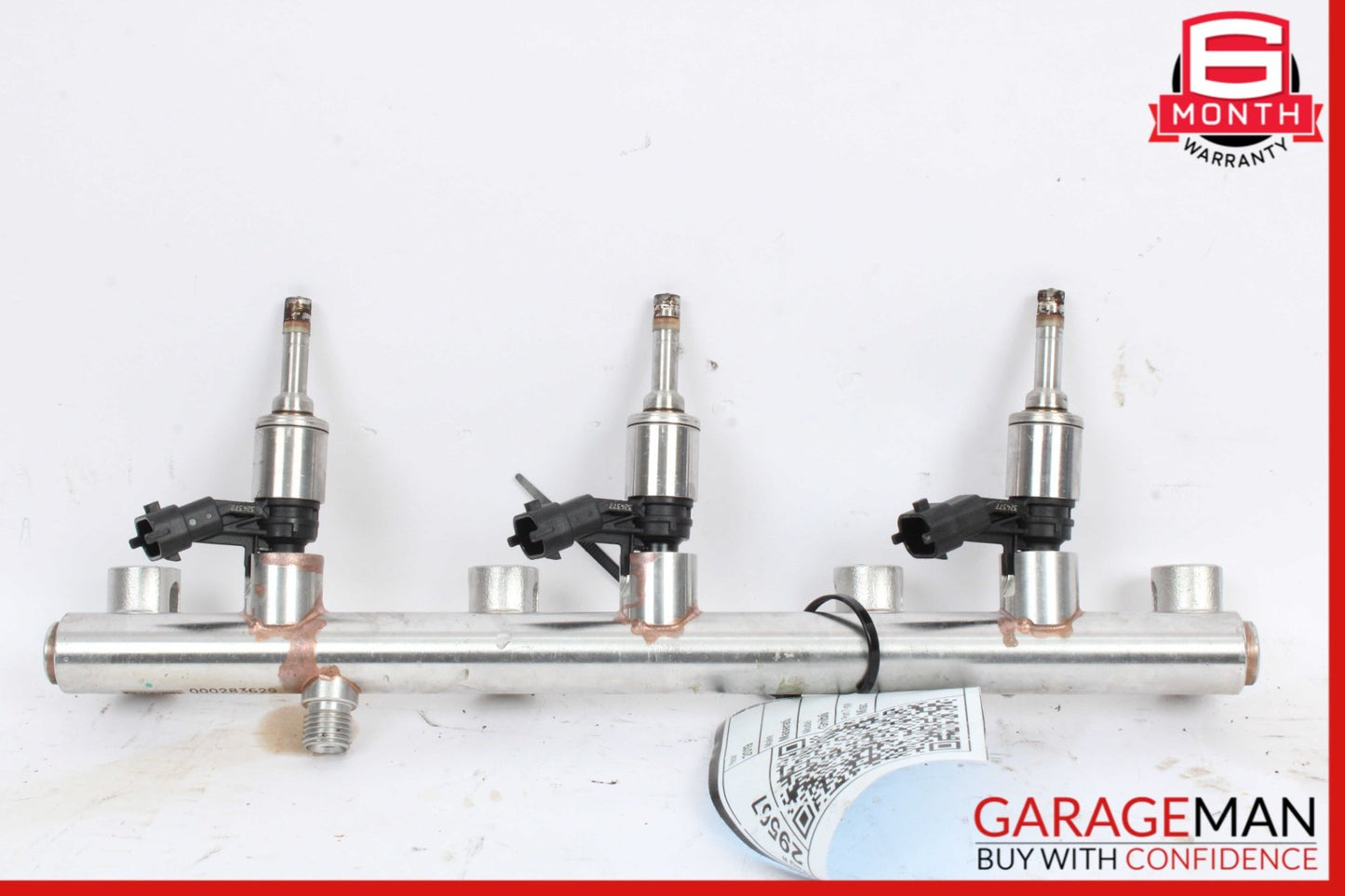2014-2020 Maserati Ghibli M157 Right Fuel Rail w/ Injectors 000283629 OEM