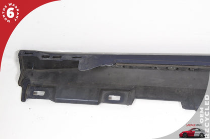 2020-2024 Audi S5 A5 Convertible Right Side Rocker Panel Skirt Blue OEM