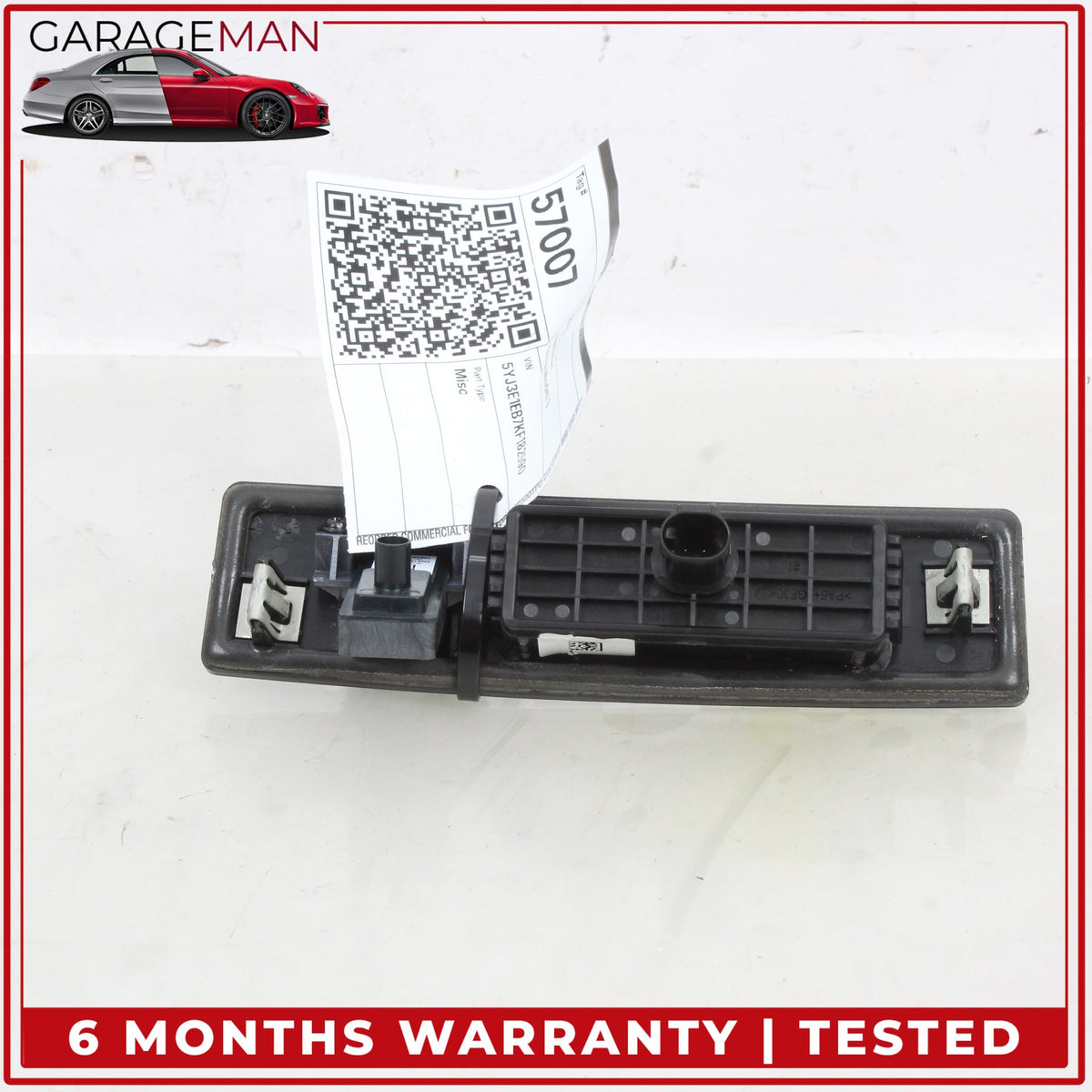 2017-2023 Tesla Model 3 Rear Trunk Open Release Handle w/ Camera 109594965D OEM