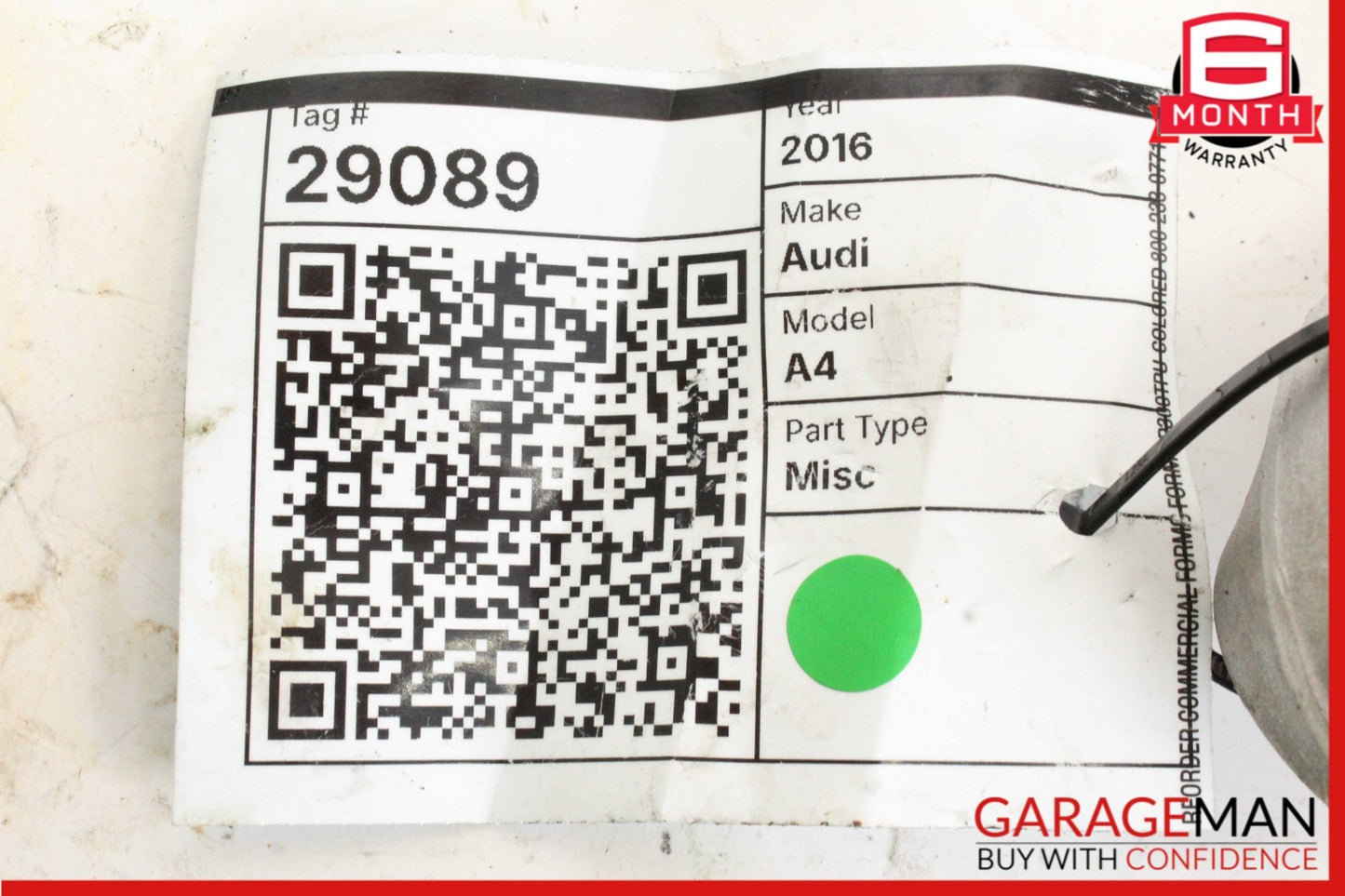 2012-2016 Audi A4 B8 Sedan Left Rear Upper Control Arm 8K0505323H