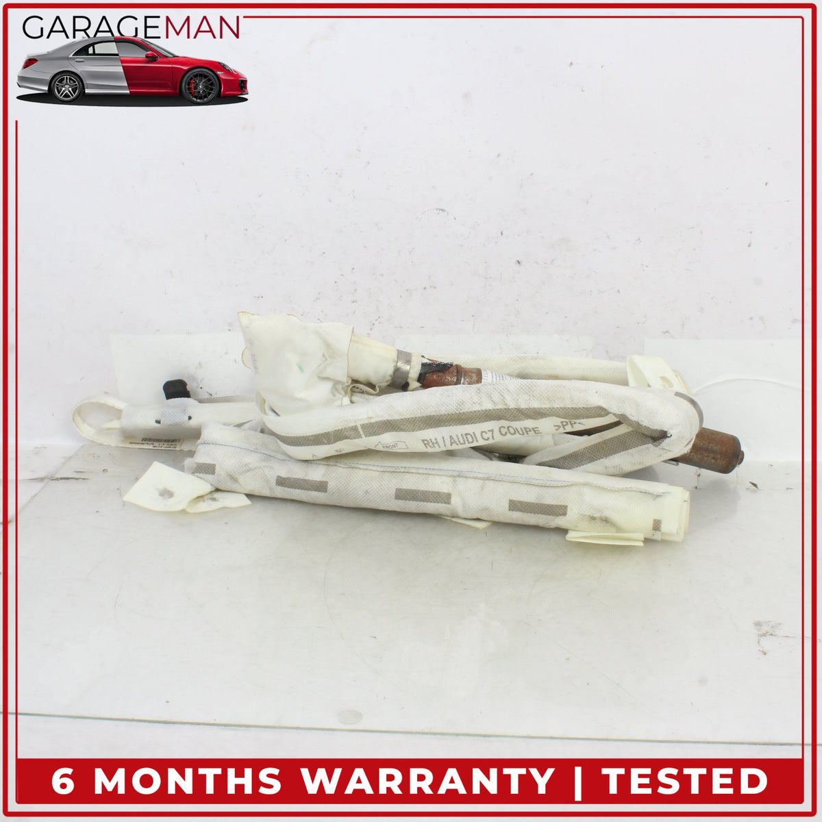 2012-2018 Audi A7 Right Passenger Side Upper Roof Curtain Air Bag 4G8880742B OEM