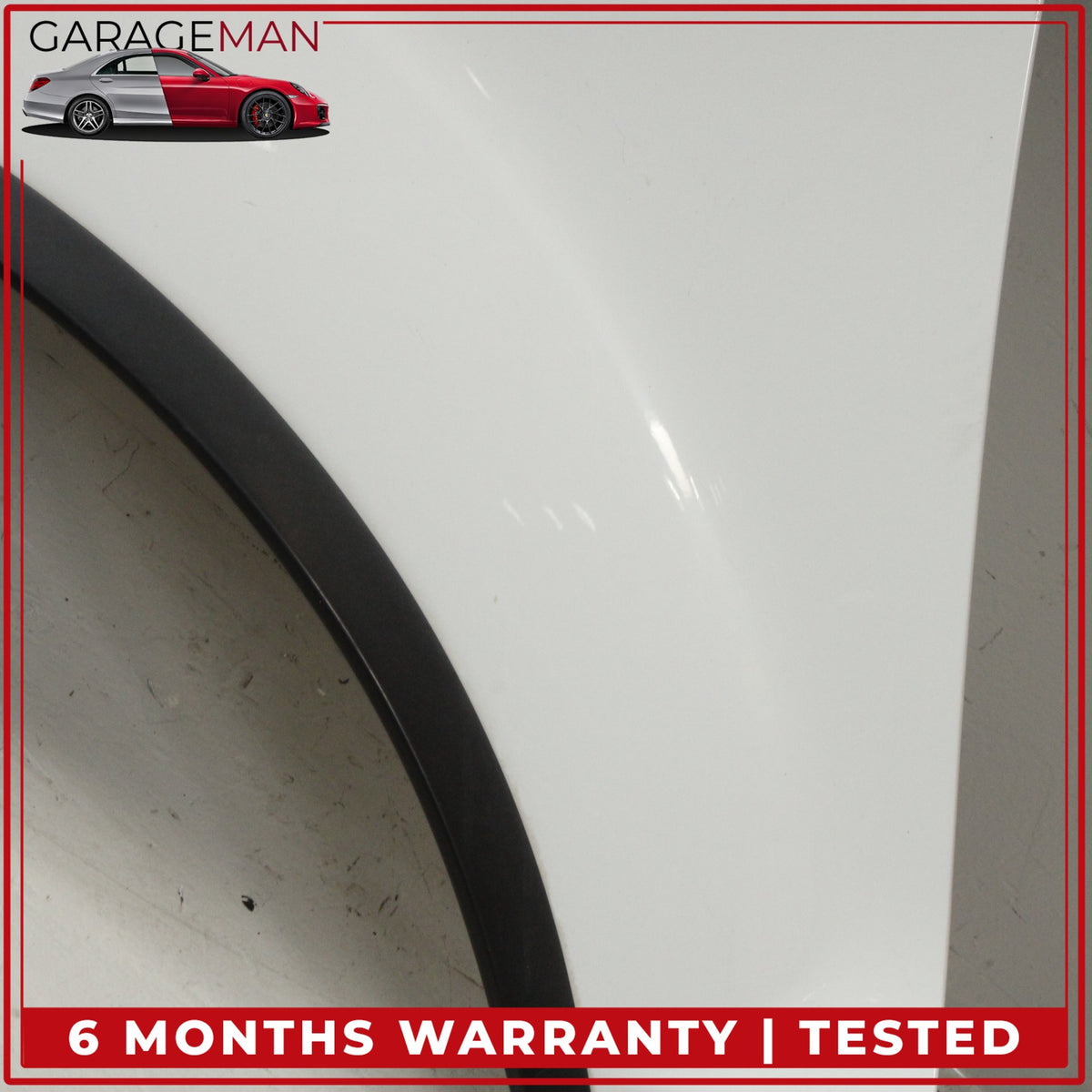 2007-2015 Audi Q7 Front Left Driver Side Fender Panel Glacier White Metallic OEM