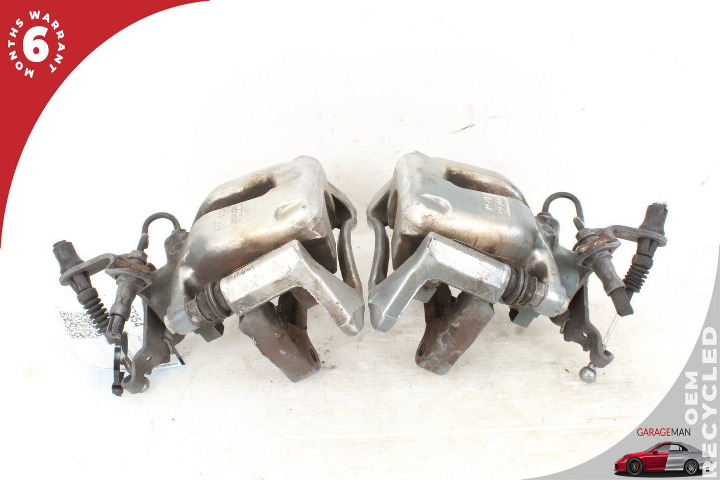2008-2015 Audi TT 8J Rear Left and Right Side Brake Caliper Set 1K0615423N OEM