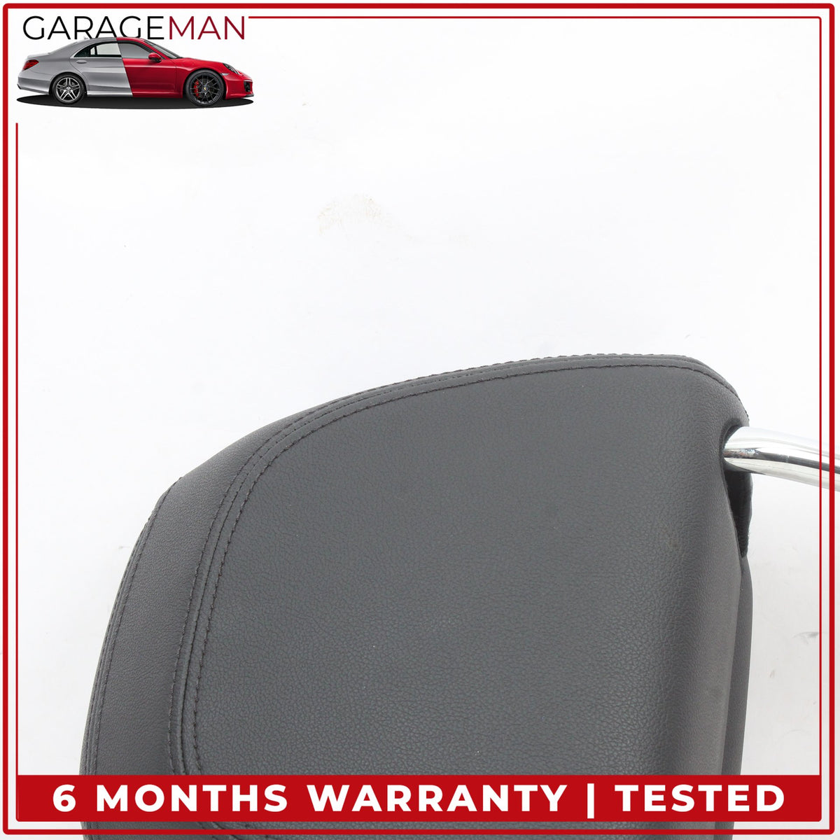 2017-2023 BMW 530e G30 Front Left and Right Side Seat Headrest Set Black OEM