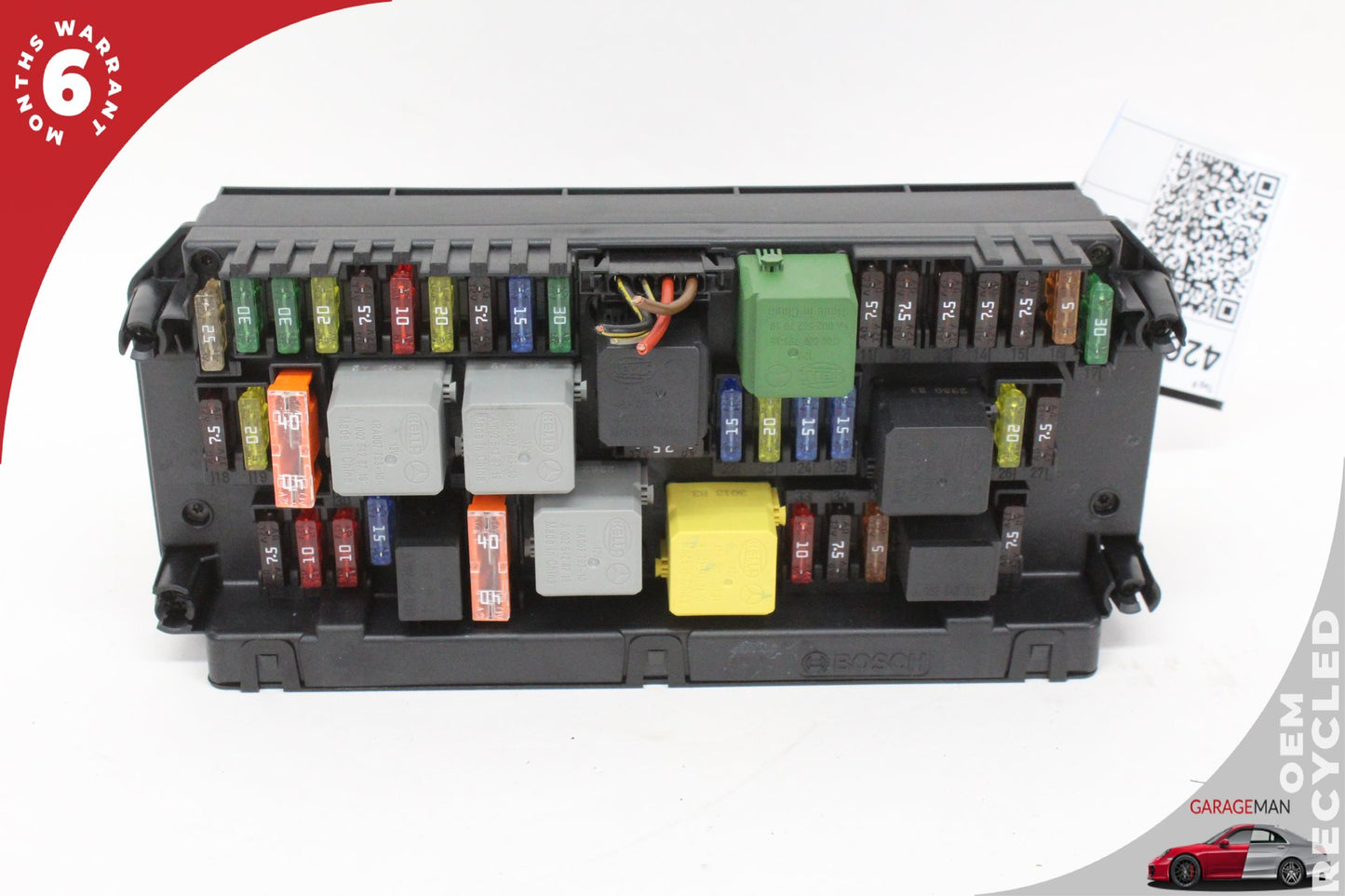 13-20 Mercedes-Benz SL500 R231 Convertible Front Under Hood Fuse Box Module 2319002102