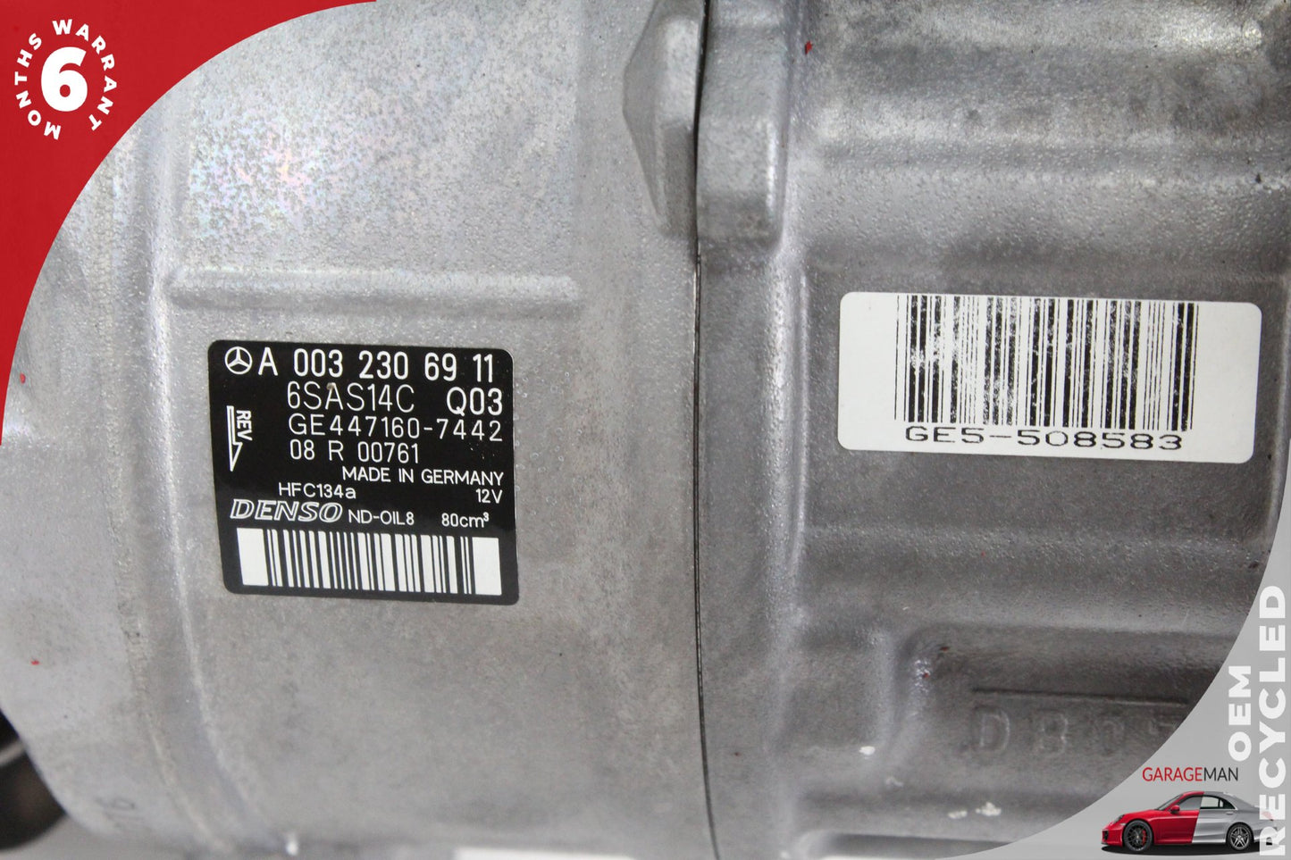2015-2023 Mercedes W205 C300 AC A/C Air Conditioning Compressor 0032306911 OEM