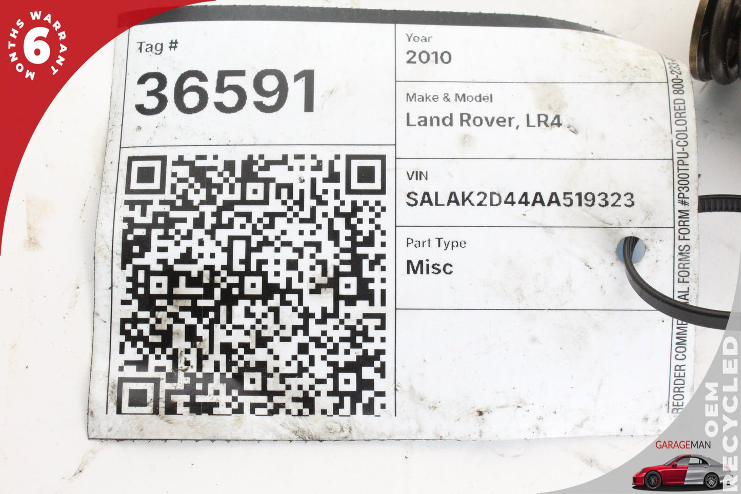 2010-2022 Land Rover LR4 Range Rover High Pressure Fuel Pump 8W9390376AE OEM