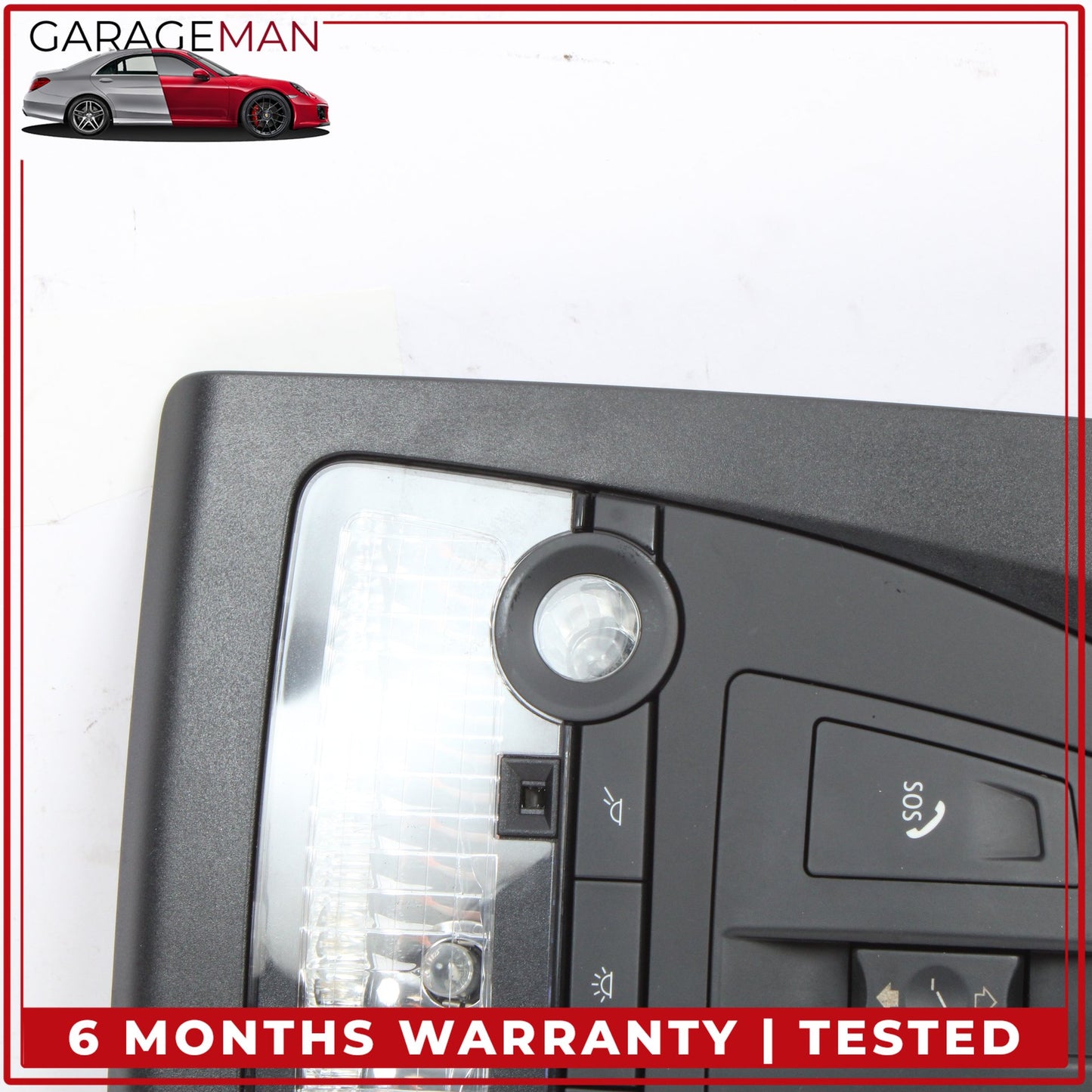 2012-2019 BMW 650i F06 Front Upper Overhead Dome Light Lamp Sunroof Switch OEM