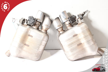 09-17 Audi SQ5 8R Exhaust Muffler Tail Pipe Set Left Right 8R0253611BD