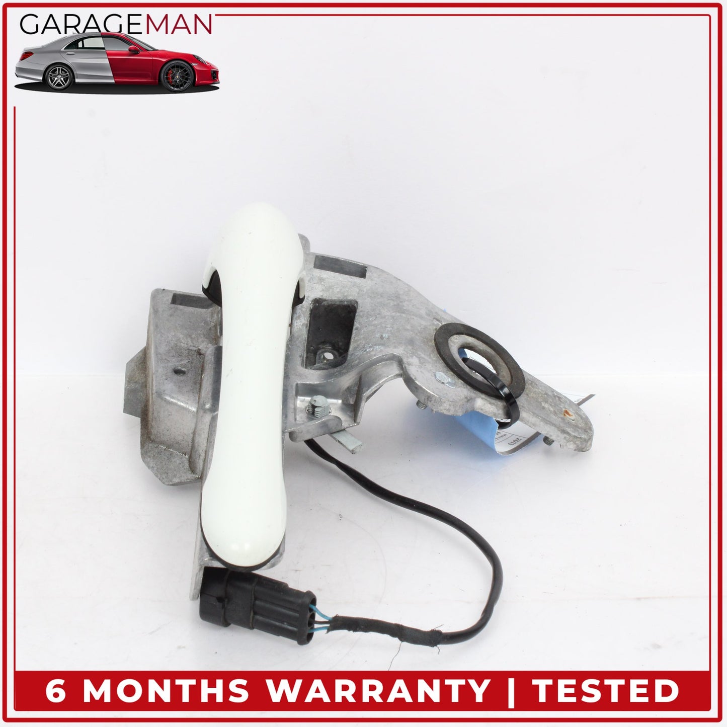 2008-2019 Maserati GranTurismo M145 Front Left Exterior Door Handle White OEM